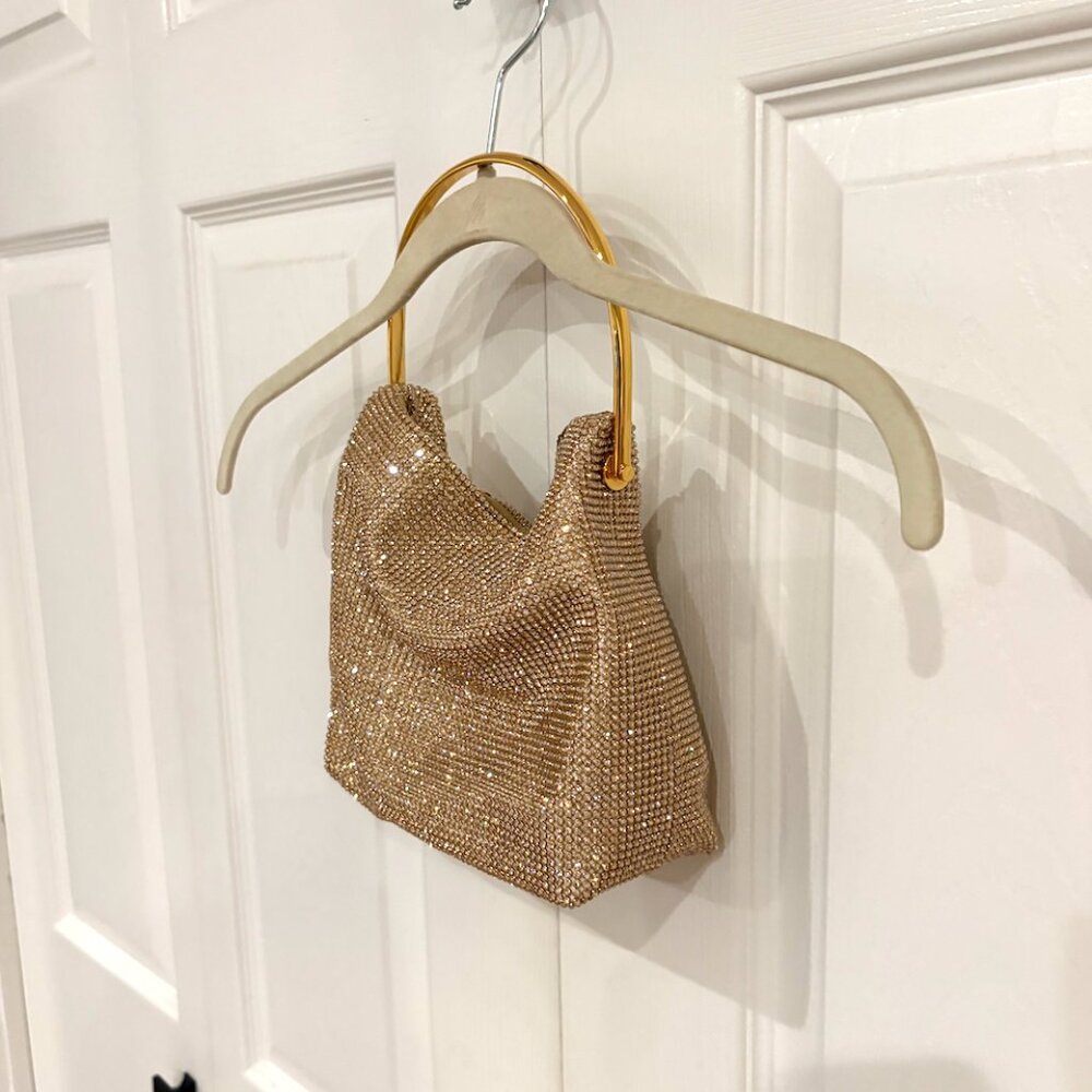 Jonathan Simkhai Metallic Gold Wristlet - Picture 3 of 4